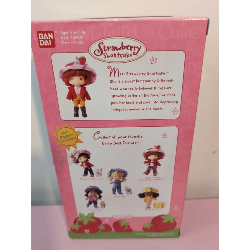 Vintage 2003 ~ Strawberry Shortcake & Custard ~ Berry Best Friends Giddy Up Doll - Picture 7 of 10